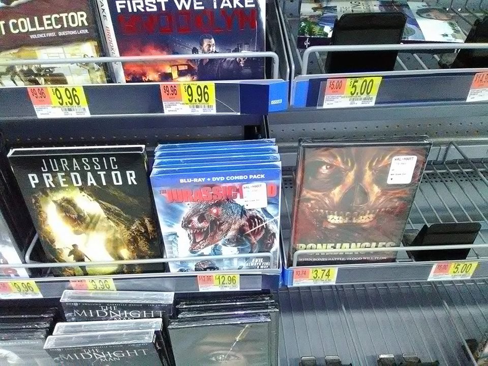 Jurassic Predator DVD in Walmart in South Fort Myers